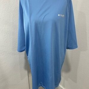 Columbia Light Blue Performance Shirt